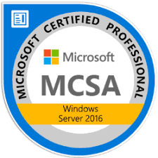 Microsoft Certified Solutions Associate Server 2016